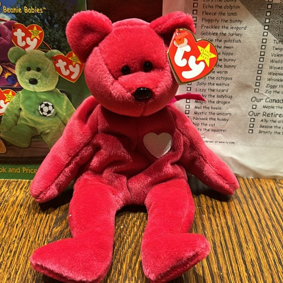 Vintage Beanie Baby Valentina 1998 - Picture 2 of 6